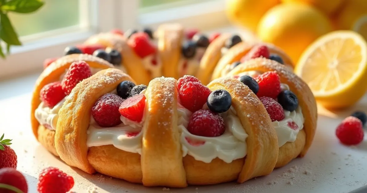 crescent roll danish ring walking on sunshine recipes​