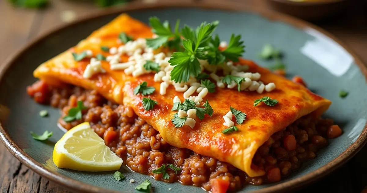 enchilada recipe using cream of mushroom soup and wolf chile​